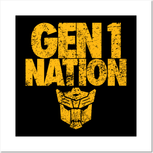 TRANSFORMERS GEN1 NATION - Dinobots Posters and Art